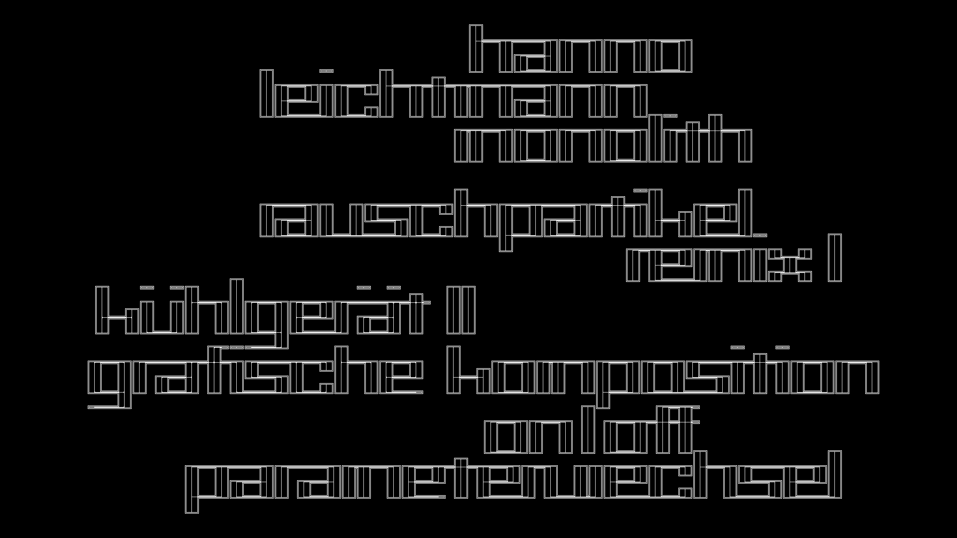 2021-03-10 Hanno Leichtmann - 1996 Monolith (rauschpartikel Remix 1 - 3)
